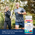 thumbnail image 5 of Mulittea Vitamin D3 1000IU+Vitamin K2 45Mcg Per Serving - Bone,Teeth,Muscle & Immune Health Support - D3 K2 Gummies, 60 Pcs, 5 of 7
