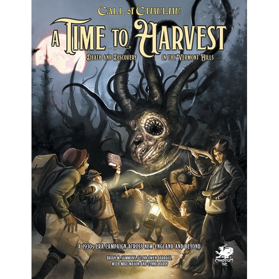 A Time to Harvest: A Beginner Friendly Campaign for Call of Cthulhu, (Hardcover)