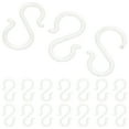 thumbnail image 3 of 20 ganchos transparentes en forma de S para colgar etiquetas, bolsos, bolsos, bolsos, bolsos de coche, ganchos en forma de S multifuncionales para estantes de supermercado., 3 of 6