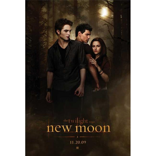 the twilight saga New Moon Movie Advance Promo Poster 