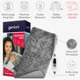 Geniani XL Heating Pad for Back Pain & Cramps Relief Heat Pad for