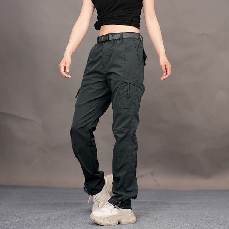 VIAVANDA high waist cargo pants 美品　S Ahdbta Tactical Cargo Pants Women High Waisted Water Resistance