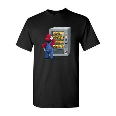 Mysterious Vending Machine Video Game Salih Gonenli Artworks Funny DT Adult T-Shirt Tee