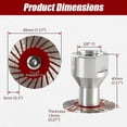 thumbnail image 3 of 1.57" 40mm Mini Diamond Cutting Blade Set for Granite, Marble, Sandstone, Professional Grinder Cutting Tool, 3 of 7