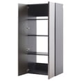 thumbnail image 6 of Maykoosh Urban Oasis Series 96 In. W X 72 In. H X 20 In. D Metallic Grey Cabinet Set D (3-Piece), 6 of 10