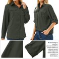 thumbnail image 4 of Camisa de pesca Toumett para mujer, UPF 50, manga larga, UV Sun, 4 of 9