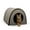 Gray, variant on K&H Pet Products Thermo Mod Heated Cat House for Outdoors  Gray 21 X 14 X 13 Inches