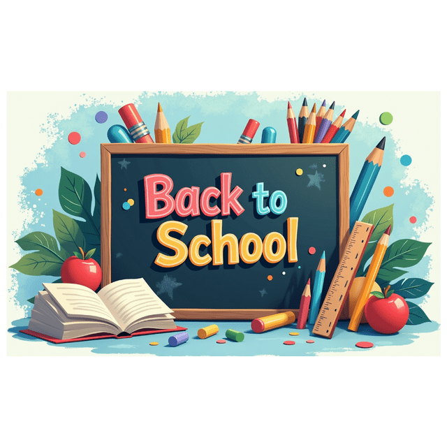 Back to School Theme Educational Decorations Backdrop Banner Children Classroom Background Decor Playground Supplies Photography Props