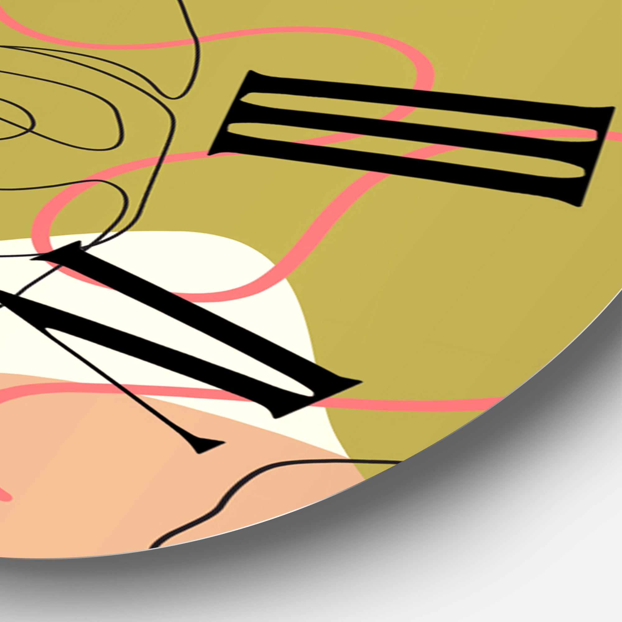 Designart 1 in Modern/Contemporary Wall Clock