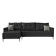 thumbnail image 1 of Sala Love Chaise Izquierdo Atenas Negro, 1 of 8