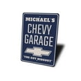 thumbnail image 4 of Chevy Logo Garage Novelty Decor, Metal Wall Sign - 10x14 Inches, 4 of 4