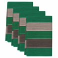 thumbnail image 2 of Green Brown Wood Grain Kitchen Towels Set of 4, Farmhouse Country Vintage Geometric Absorbent Dish Towels for Kitchen, Microfiber Hand Towel, Quick Drying Tea Towel for Cleaning Decorative Dishcloths, 2 of 7