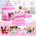 thumbnail image 3 of Bolígrafo Play Tent PigPigPen de 3 piezas Princess Dream con piscina de bolas y túnel, 3 of 7