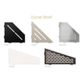 thumbnail image 3 of Schluter Shelf-e Wall Storage Triangle Shelve Curve and Floral, 3 of 10