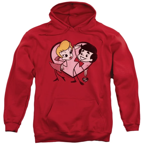 I Love Lucy - Cartoon Love - Pull-Over Hoodie - X-Large