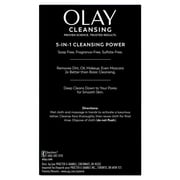 Olay Daily Facials Deeply Purifying Cleansing Cloths, Gentle Makeup Remover, Fragrance-Free, 66 Count
