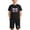 Black, variant on ZVAVZ Kids 4th of July Outfits 2 Piece Set for Girls Boys American Flag Shirt and Shorts Independence Day Patriotic Outfit Sets Pink 5 Years