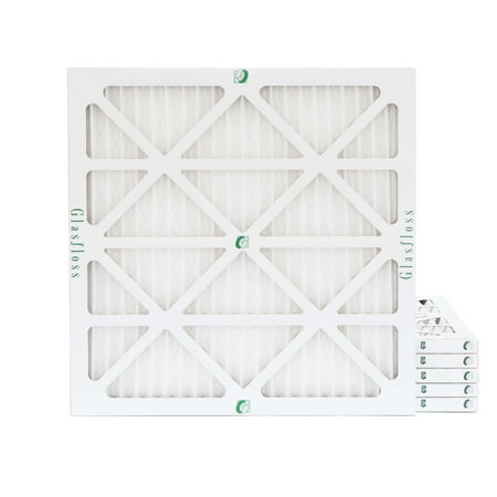 

Glasfloss ZL 16x16x1 MERV 10 Pleated AC Furnace Air Filters. 6 PACK. Actual Size: 15-1/2 x 15-1/2 x 7/8