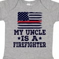thumbnail image 4 of Inktastic Firefighter Uncle Fireman Nephew Boys or Girls Baby Bodysuit, 4 of 5