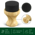 thumbnail image 5 of Royal Craft Wood Cutting Board Oil & Wax Applicator – Bamboo Round Applicator for Food Grade Mineral Oil, Wood Cutting Boards, Butcher Blocks & Utensils, 5 of 5