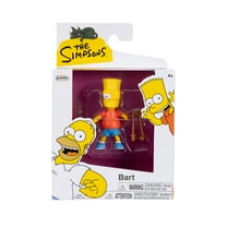 The Simpsons 2.5 inch Tall Scaled Collectible Bart Winking with Slingshot Action Figure for Child Ages 4 