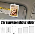 thumbnail image 2 of Car Picture Acrylic Magnetic Personalized Photo Car Picture Frame Cars Holders Clip Accessories Pi Photo Visor, 2 of 8