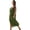 Green, variant on Women's Bikini Cover Ups Strappy Split Maxi Dress Chiffon Beach Dress for Summer Holidays