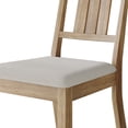 thumbnail image 6 of Castle Place Simple Wooden Dining Chair, Set of 2, Natural Oak, 6 of 8