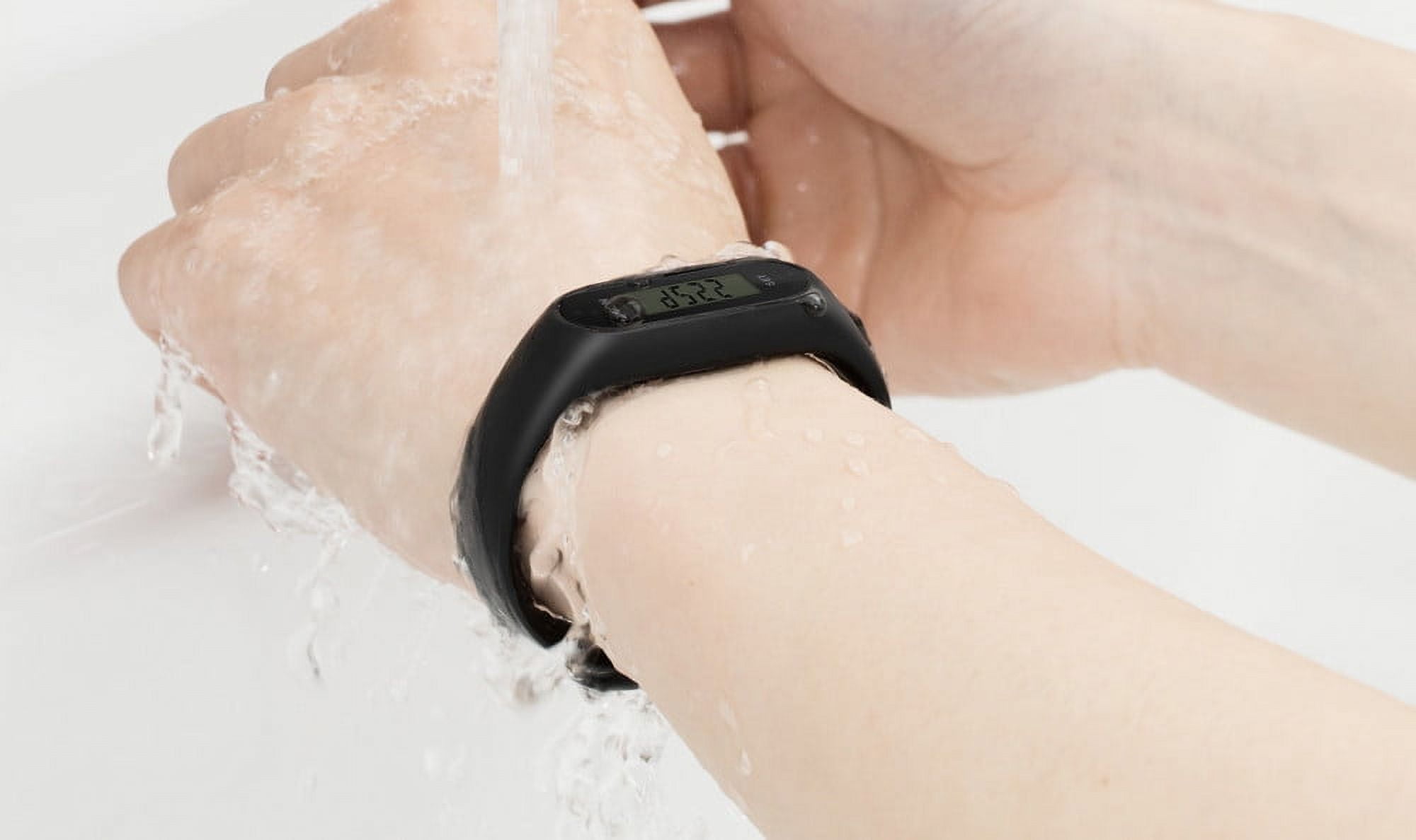 Step Counter Watch Clearance! Pedometer Simple Step Counter, Compact Precision Pedometer for Walking Running Step, Tracker Removable Clip and Lanyard Accurate Pedometers for Steps for Men Women