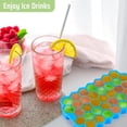 thumbnail image 2 of Food-Grade Silicone Ice Cube Tray with Lid and Storage Bin for Freezer, Easy-Release 2*36 Small Nugget Ice Tray with Spill-Proof Cover&Bucket, Flexible Ice Cube Molds with Ice Container, Scoop Cover, 2 of 5