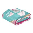 thumbnail image 3 of 70x55 Inches Glow in The Dark Blanket Cozy Throw Camping Blankets for Home and Outdoor Use Black and White Dog, 3 of 8