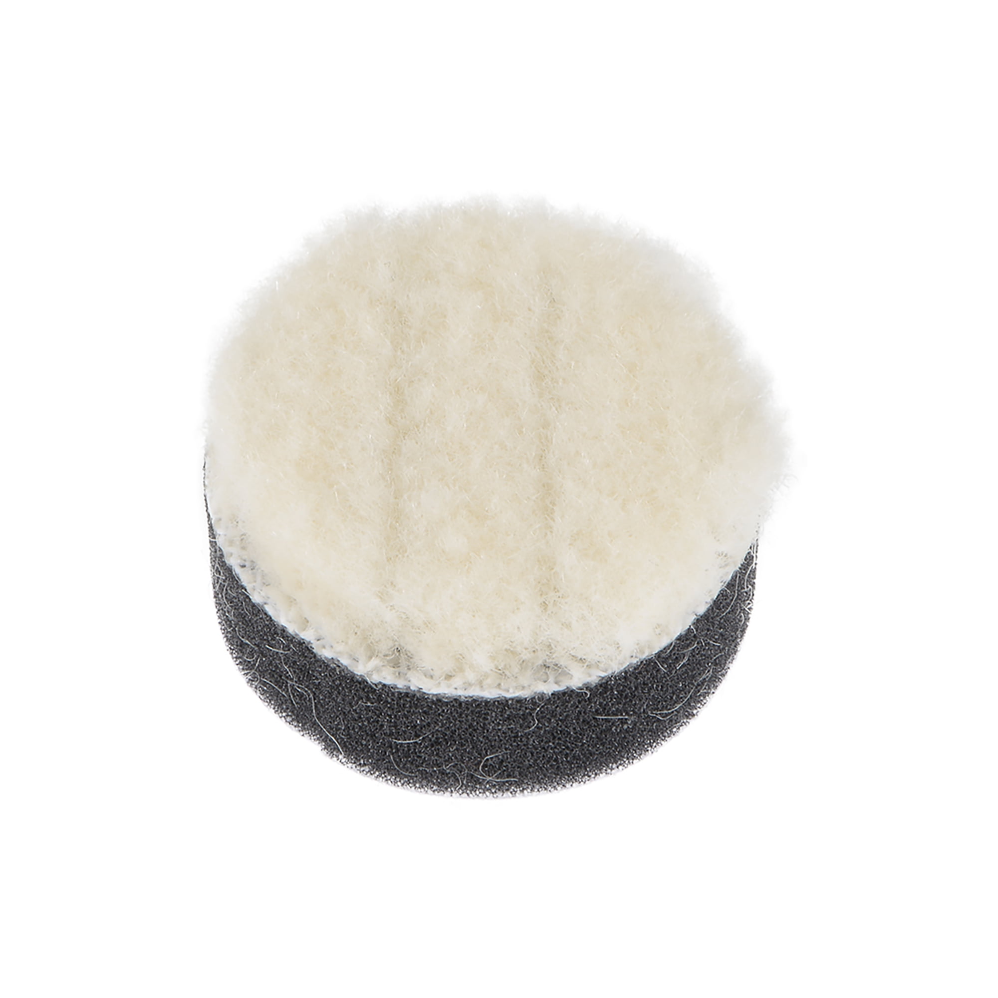 uxcell® 5 inch Wool Felt Polishing Pad Buffing Wheel Polish Pad Disc,Flocking Hook & Loop Back for Random Orbital Sander 4pcs