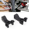thumbnail image 1 of for Yamaha Raptor 700 350 660 700R ATV Pair Front Lowering Kit Aluminum Black, 1 of 5
