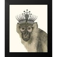 thumbnail image 2 of Wang, Melissa 15x18 Black Modern Framed Museum Art Print Titled - Majestic Monkey I, 2 of 5
