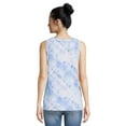 thumbnail image 3 of Time and Tru Women's Tie Dye Tank Top, 3 of 5