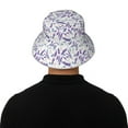 thumbnail image 5 of Bingfone Lavender Flowers Bucket Hat for Men Women,Packable Reversible Printed Sun Hats,Fisherman Outdoor Travel Hiking Beach Caps, 5 of 7