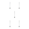 thumbnail image 2 of Inteprter Cuchara agitadora de acero inoxidable, cucharas de mano para vino, barman, Bar, Club, cocina, club nocturno, flor Natural larga Type2 NO2, 2 of 6