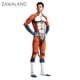 thumbnail image 4 of Trajes de Halloween de Zawaland Zentai con cola de animal Husky zorro lobo estampado Catsuit disfraces traje de cobertura completa Cosplay Petsuit, 4 of 5