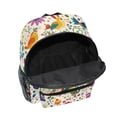 thumbnail image 6 of FORMRS Kids School Backpack with Front Zippered Pocket 12" Student Travel Daypack, Purple Cartoon Animals, 6 of 6