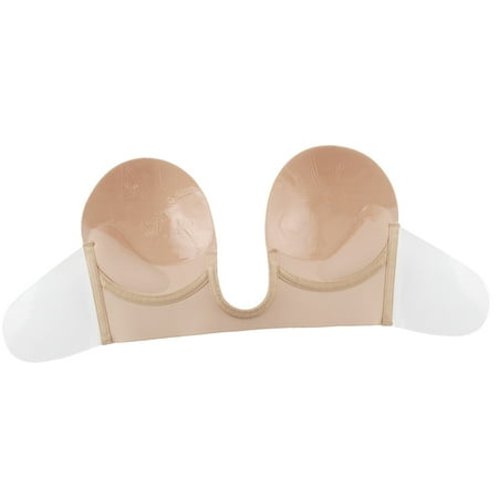Masteelf Push up Adhesive Bra Plunge Bra Strapless Strapless Bra Size 2