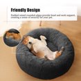 thumbnail image 5 of Innens Pet Dog Cat Kennel Fluffy Bed Calming Sleeping Bed,Gray, 5 of 11