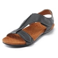 thumbnail image 5 of Fukaraa Women's Arch Support Sandals Orthotic Slip-On Adjustable Open Toe Casual Beach, 5 of 5