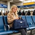 thumbnail image 1 of MTBLYS Bolsa de viaje de gran capacidad con compartimentos separados para artículos secos y mojados | Bolso bandolera para negocios|gimnasio o para mujer | Correa de hombro desmontable, 1 of 6