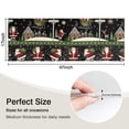 thumbnail image 5 of Black Christmas Santa Pattern Kitchen Rug Mat,Kitchen Runner Rugs Non Skid Washable,Decorative Kitchen Floor Mats for Kitchen,Sink,Laundry,17"X47", 5 of 5