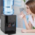 thumbnail image 5 of Top Loading Countertop Water Cooler Dispenser, Hot & Cold Water Temperature with Child Safety Lock, Holds 3 or 5 Gallon Bottle,Office Use,Black, 5 of 7