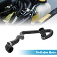 thumbnail image 2 of Manguera del radiador Unique Bargains No.17127596840 Manguera de agua del refrigerante del motor inferior para BMW 320i 2013-2015 de goma negra, 2 of 6