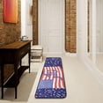 thumbnail image 3 of Dreamtimes American Flag Firework Hallway Runner Rug 2'x6' Kitchen Rug with Rubber Backing 4th of July Non Slip Entryway Rug Runner Washable Soft Area Rug for Hallway Bedroom Kitchen Decor, 3 of 6