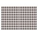 thumbnail image 1 of 200 juegos de tornillos de encuadernación de libros de latón cabeza plana redonda de Metal tornillos de encuadernación Chicago tornillos de remache de cuero DIY 9x6,5mm gris plateado, 1 of 5