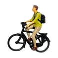 thumbnail image 4 of Figura de ciclista a escala 1/87, miniaturas de personas, modelo de adorno para ciclismo. Niño, 4 of 9