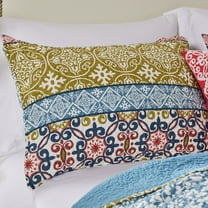 Global Trends Shelby Quilted Bed Pillow Sham, King 20"x 36"